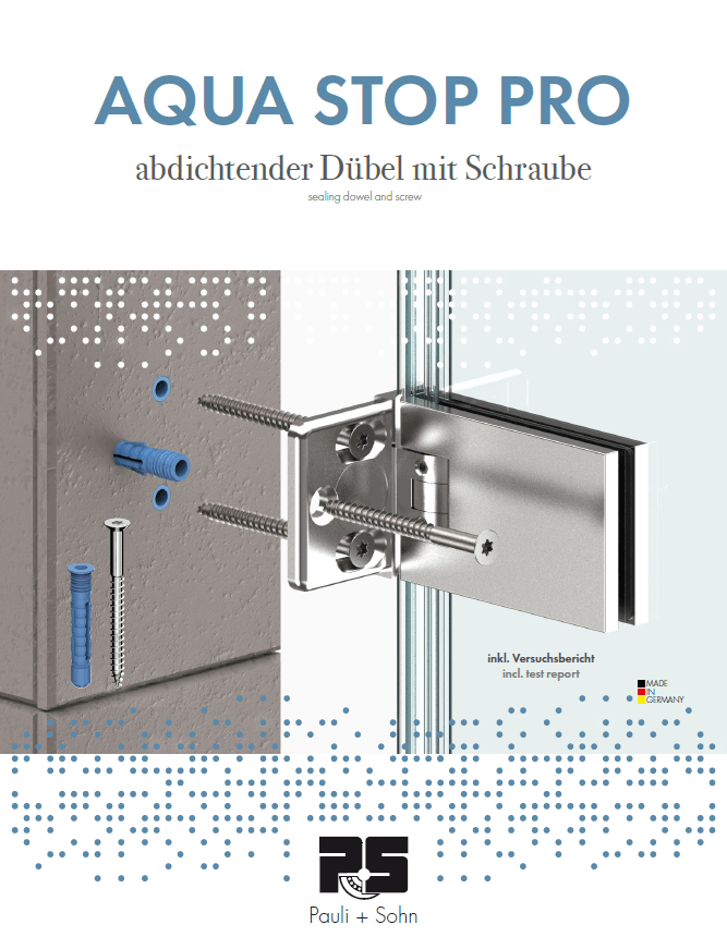 Aqua Stop - wir kümmern uns Ihren Schutz - www.glas-scholl.de