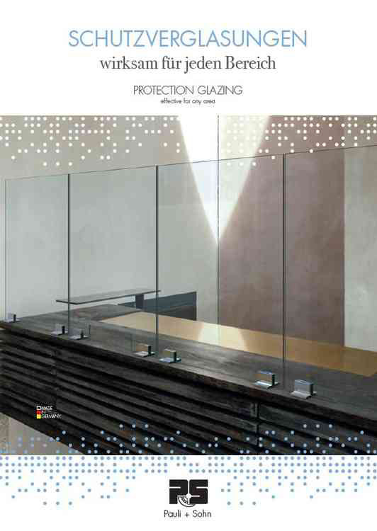 Infektionsschutz mit Beschlägen von Pauli+Sohn präsentiert von Glas Scholl