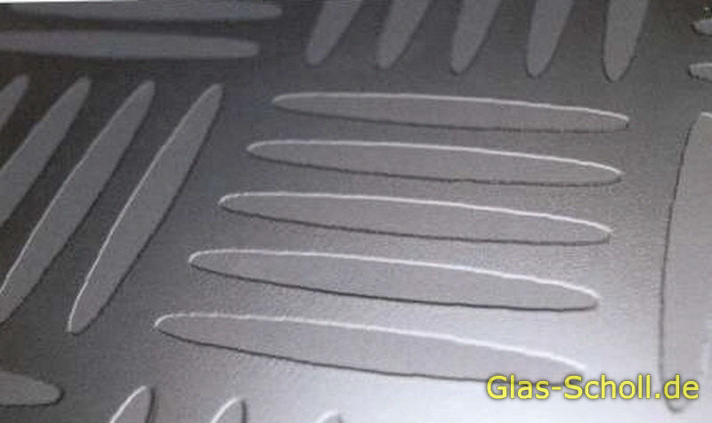 MADRAS begehbares Glas Metal