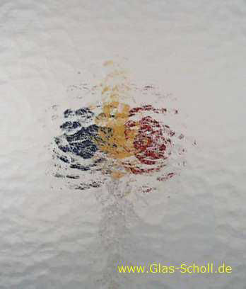 Ornamentglas Kathedralglas kleingehämmert weiß (4 mm) von www.glas-scholl.de